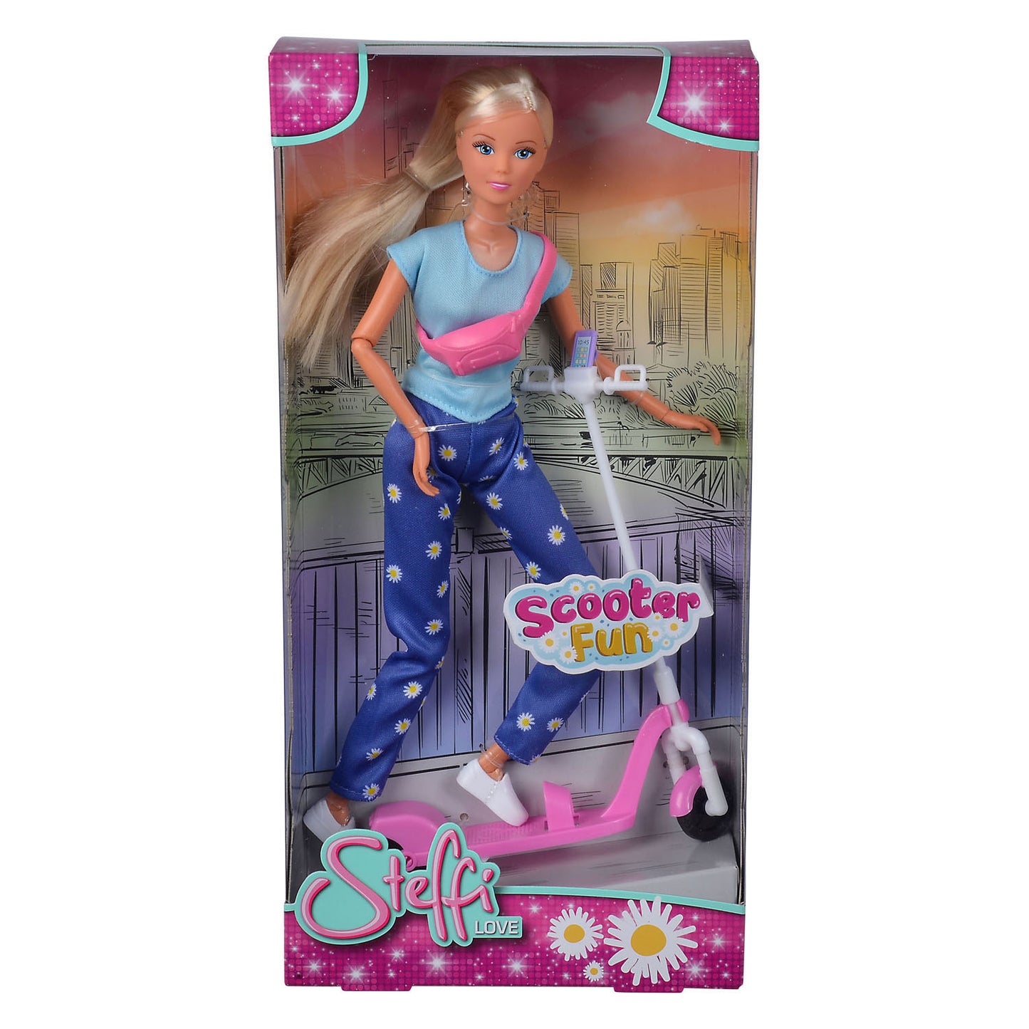 Steffi ama la bambola della moda con il passo