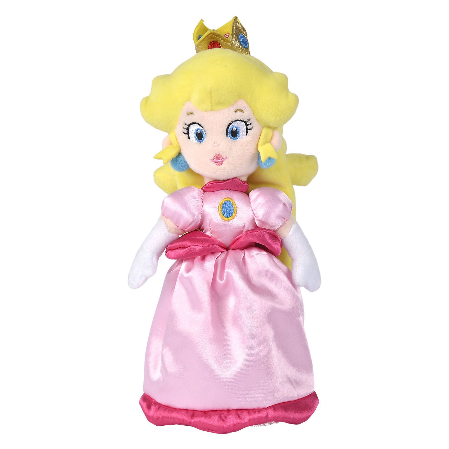 Super Mario Pluchen Hug Peach, 27 cm