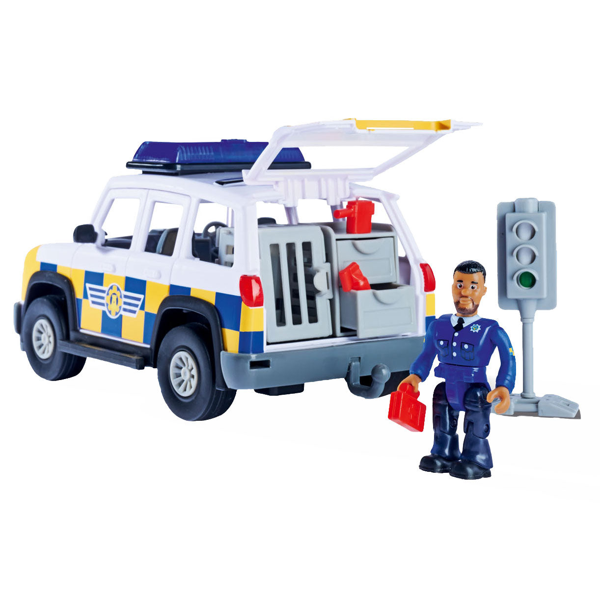 Bombero Sam Police Car con figura de juego