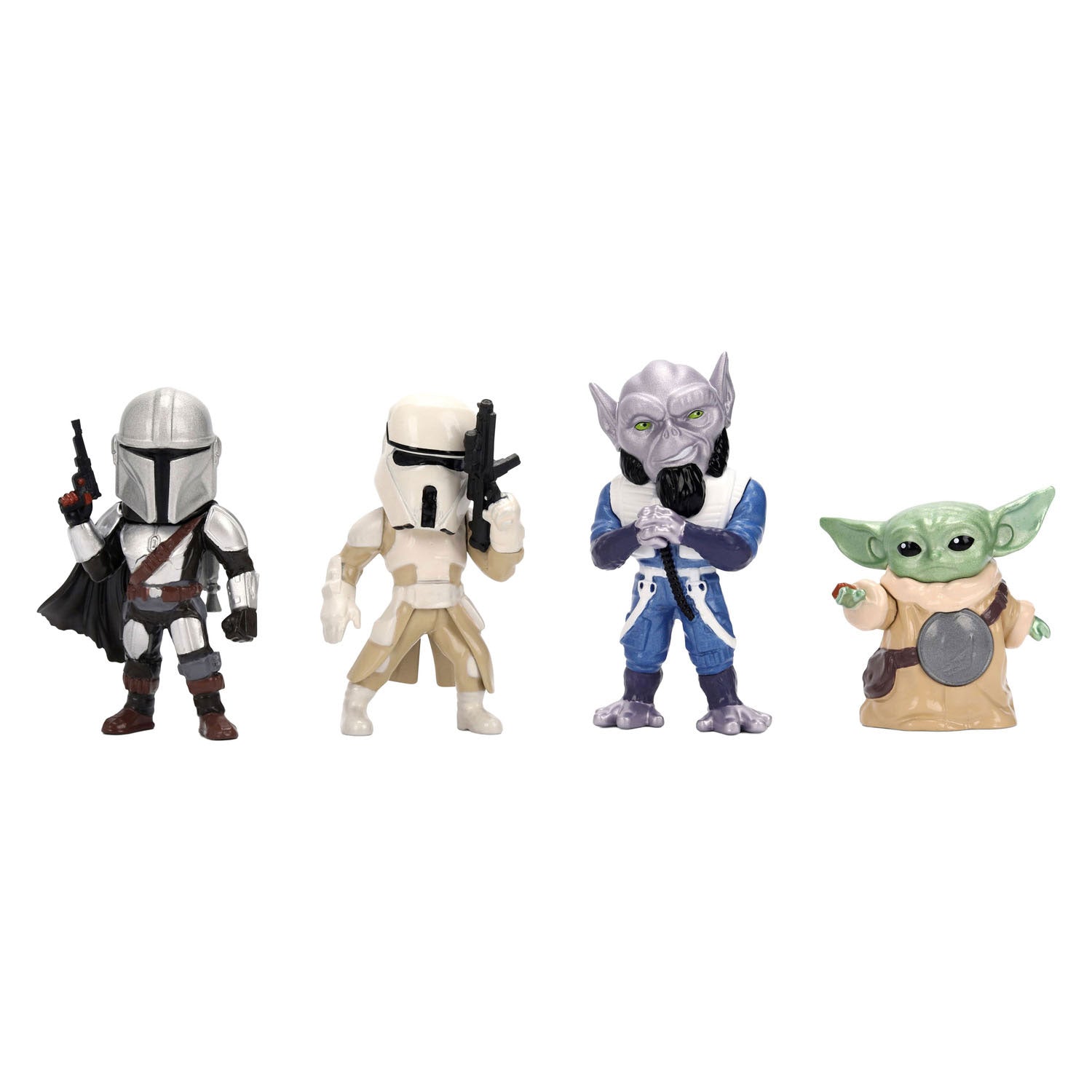 Jada toys jada star wars mini figuren 6,5 cm - 4st.