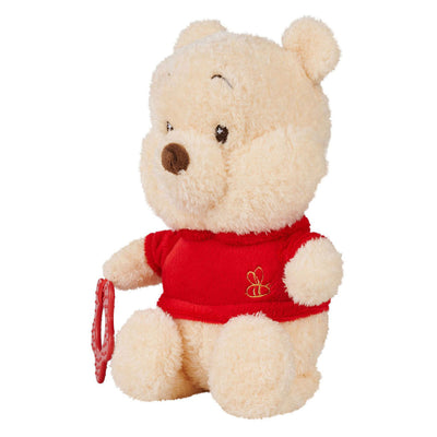 Simba disney winnie the pooh plush cuddly toy with teething ring - 25cm