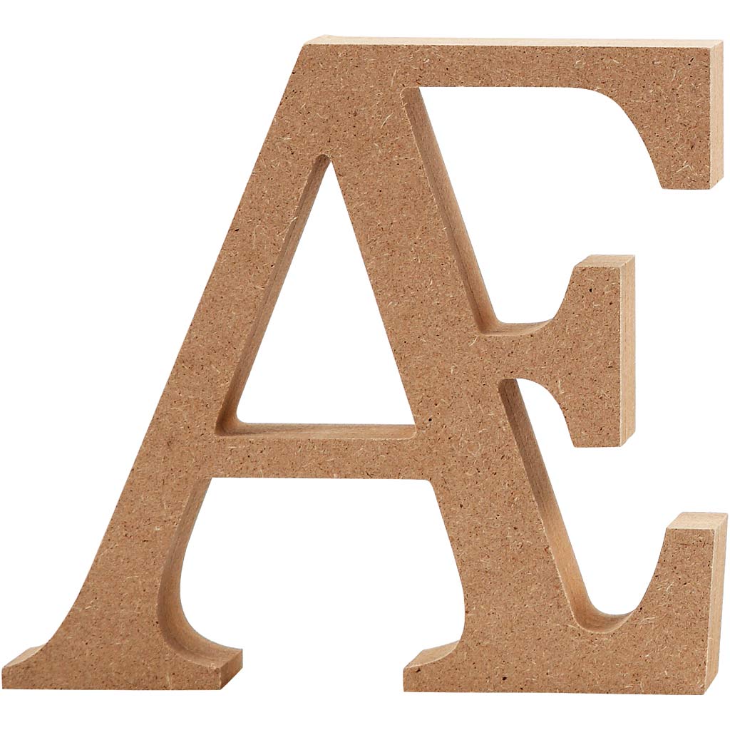 Lettera di Creative Company, æ, h: 13 cm, spessore 2 cm, 1 pezzo