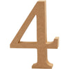 Creative Company Numero 4 MDF 8CM, 1 °.
