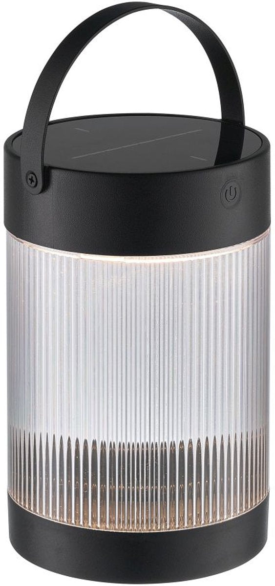 Nordlux - coupar - lampada da tavolo - solare - modulo LED - nera