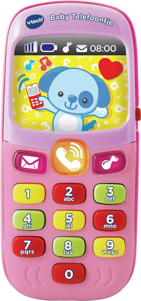 Vtech Baby Phone Llamada rosa
