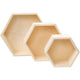 Creativ company https: www.cchobby.nl showdozen-hexagonaal-h-14-8-19-24-2-cm-d-10-cm-3-stuk-1-set