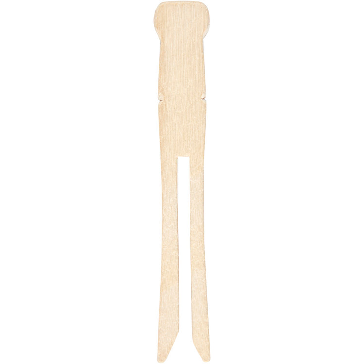 Mollette da bucato Creative Company, l: 9,5 cm, l: 1,4 cm, 100 pezzi 1 scatola