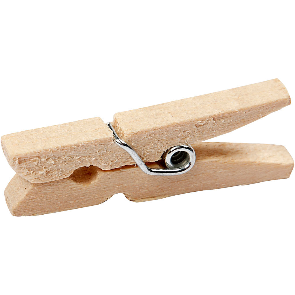 Mollette Creative Company, l: 30 mm, l: 3 mm, 30 pezzi 1 scatola