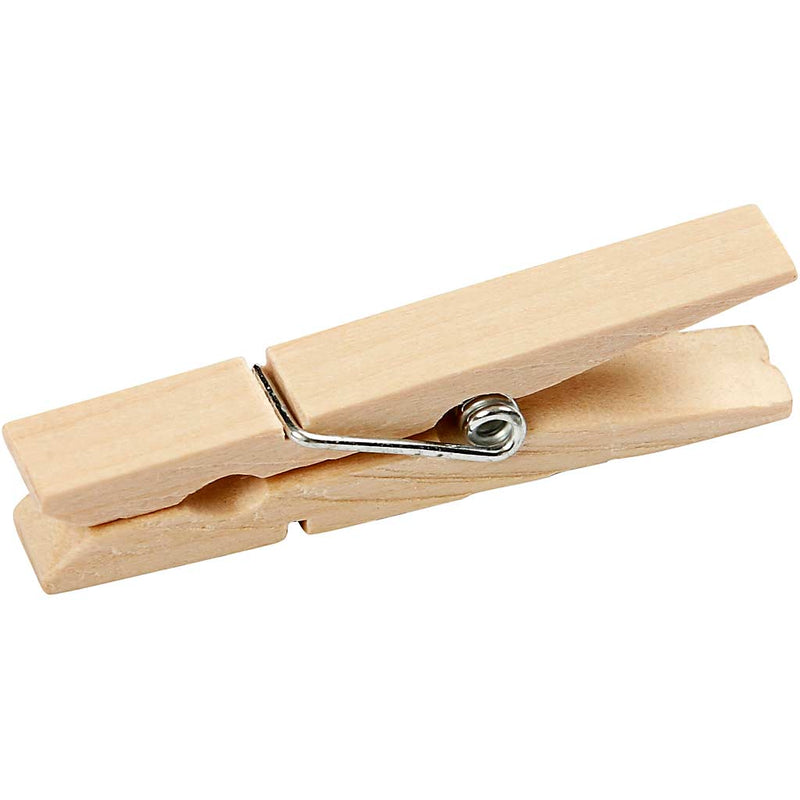 Pinzas para la ropa Creativ company, l: 48 mm, w: 6 mm, 50 piezas 1 caja