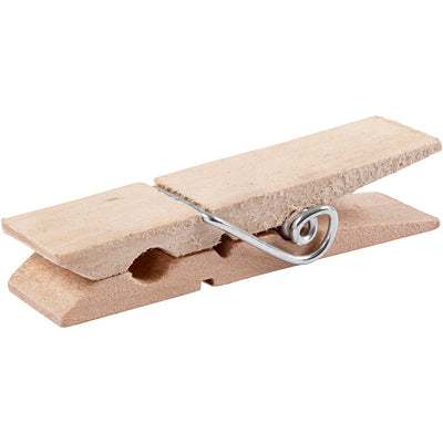 Vestiti in legno 7 cm, 10 °.