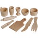 Creativ Company Wooden Kitchen Utensils, 50dlg.