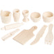Creativ Company Wooden Kitchen Utensils Diverse, 10st.