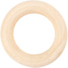 Anello Creative Company in legno, d 35 mm, 8 pezzi, 1 scatola