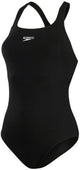 Costume da bagno sportivo da donna Speedo eco+ kickback - nero