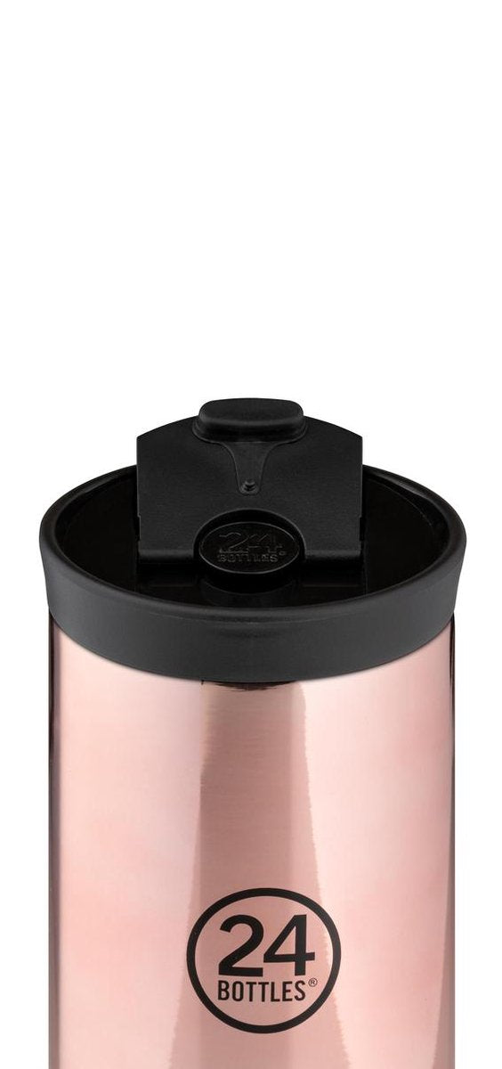 24bottles reisdrinkbeker 350 ml capaciteit - rose gold