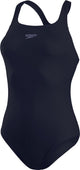 Speedo eco+ medalist women's sports swimsuit - navy