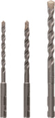 Bosch - Set di punte per calcestruzzo da 3 pezzi sds-quick 5.0x100; 6,0x100; 8,0x120