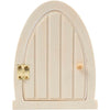 Puerta de miniatura de madera de Creativ Company con bisagras, 13x10 cm