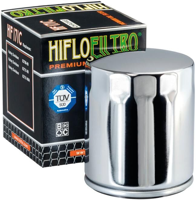Filtro dell'olio Hiflofiltro HF-171c Chrome