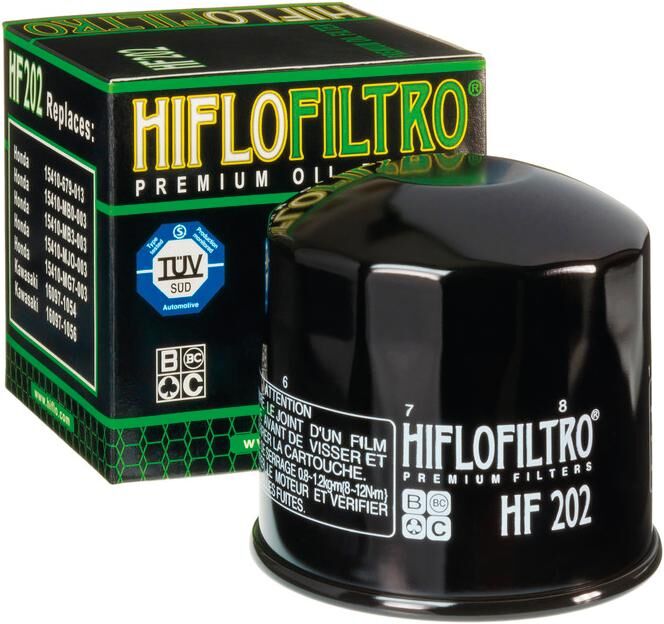 Filtro dell'olio Hiflofiltro HF-202