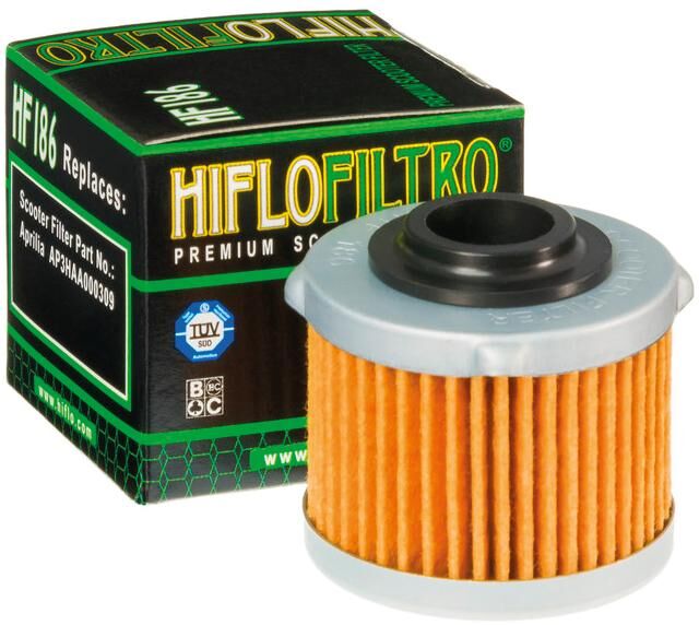 Filtro dell'olio Hiflofiltro HF 186