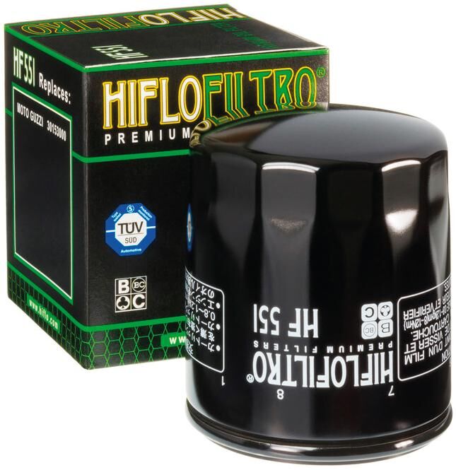 Filtro de aceite de hiflofiltro HF 551