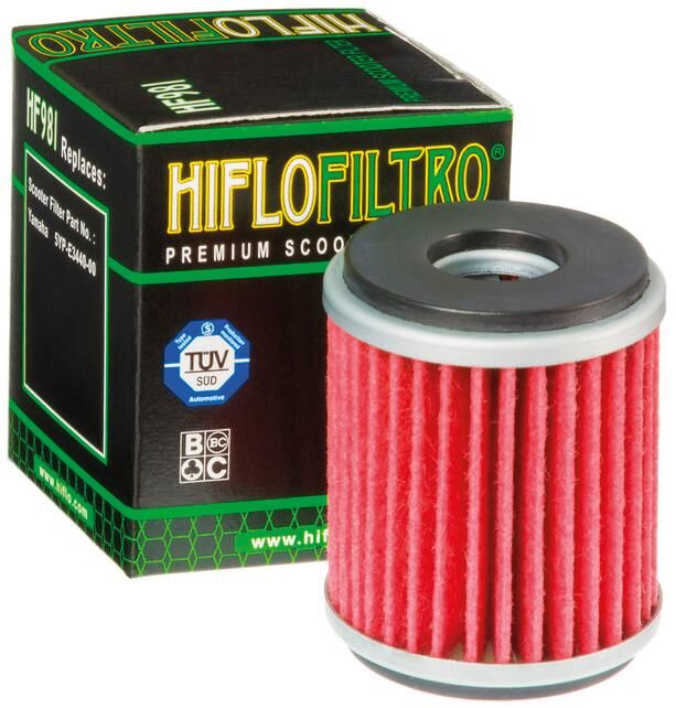 Filtro de aceite de hiflofiltro HF 981