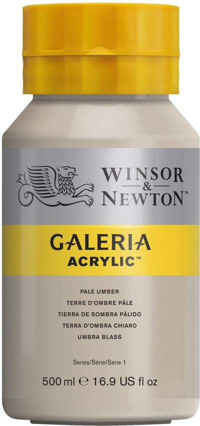 Winsor Newton Galeria acrilico 500 ml terra d'ombra pallida