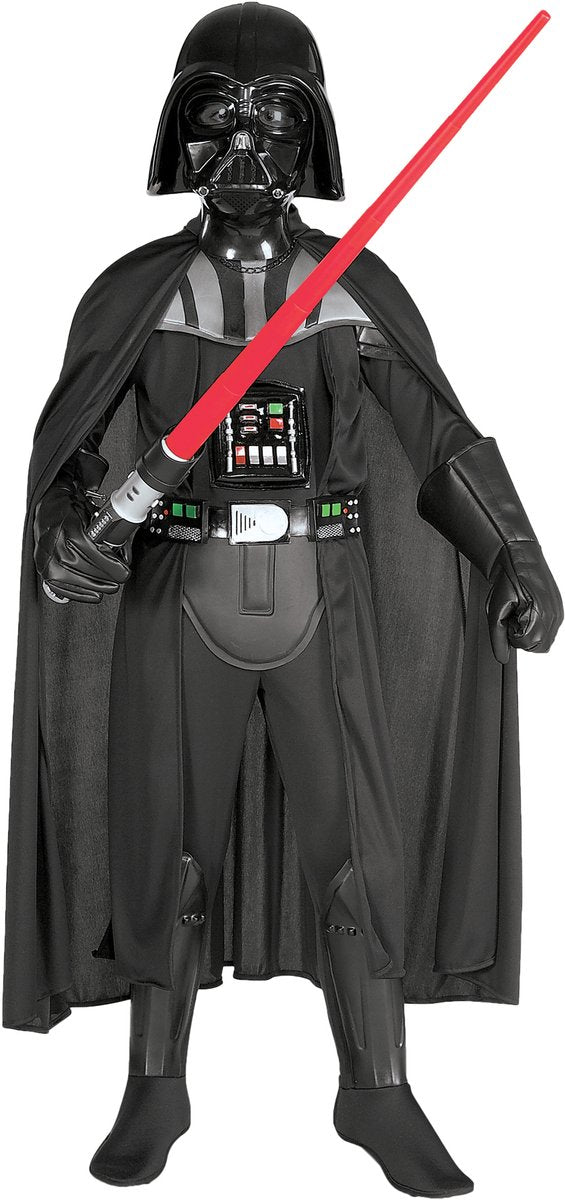 Rubies Star Wars - costume deluxe darth vader per ragazzi