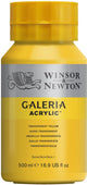 Winsor Newton Galeria acrilico 500ml giallo trasparente