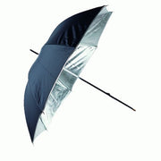 Linkstar Flitsparaplu PUR-84SB Silver Black 100 cm - afbeelding 1