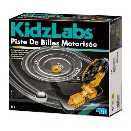Dam 4m elektrische knikkerbaan maken.