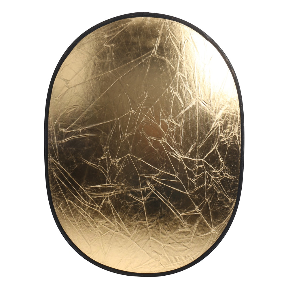 Pantalla de reflexión de Linkstar 2 en 1 R-100150gs Gold Silver 100x150 cm