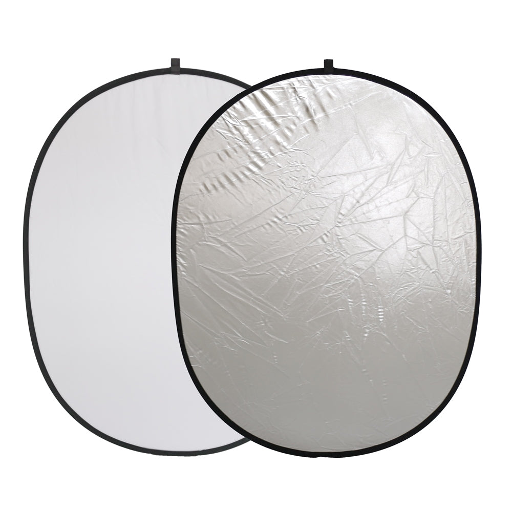 Linkstar reflectiescherm 2 in 1 r-90120sw zilver wit 90x120 cm