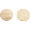 Botones de madera Creativ company, d 30 mm, espesor 6 mm, 150 piezas 1 caja