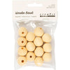 Cuenta de madera Creativ company, d 20 mm, medida de agujero 4 mm, 14 piezas 1 caja
