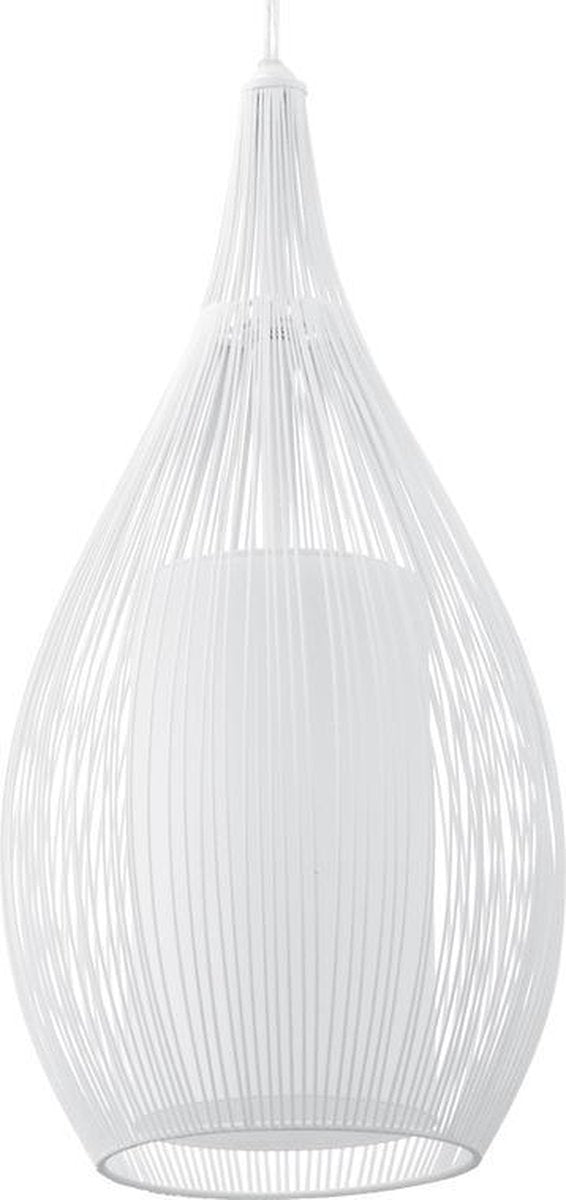 Eglo razoni - hanglamp - 1 lichts - ø190mm. - wit