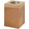 Tea -light holder wood, 10 cm