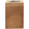 Tea -light holder wood, 10 cm