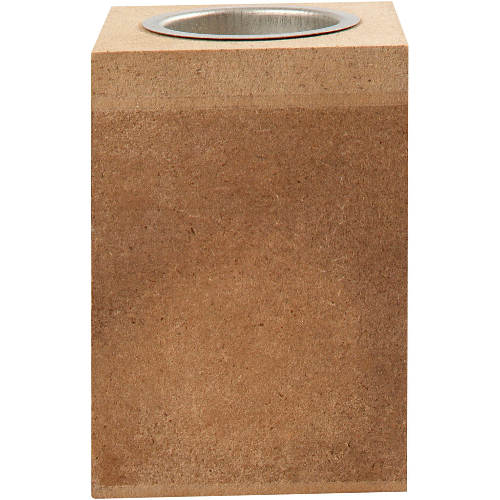 Tea -light holder wood, 10 cm
