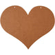 Cuore aziendale Creativ, misura 50x40 cm, spessore 5 mm, 1 pezzo