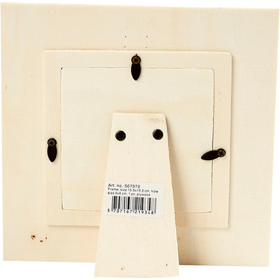 Cornice portafoto aziendale Creativ, misura 15,8x15,8 cm, 1 pezzo