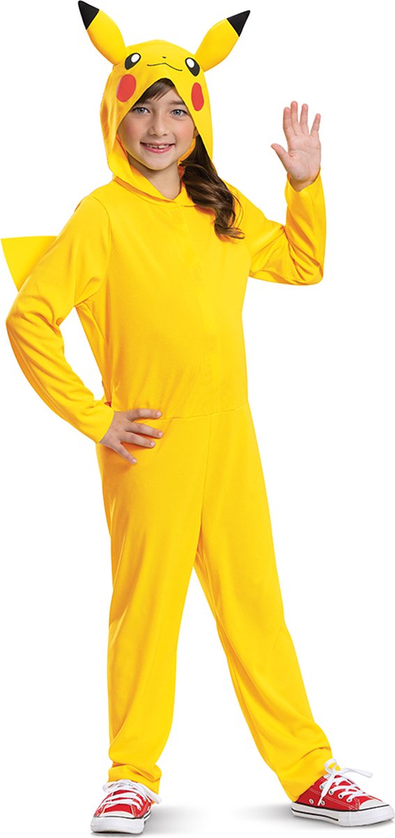 Disfraz de pokémon, disfraz de pikachu fancy intl, talla xs (3t-4t años)
