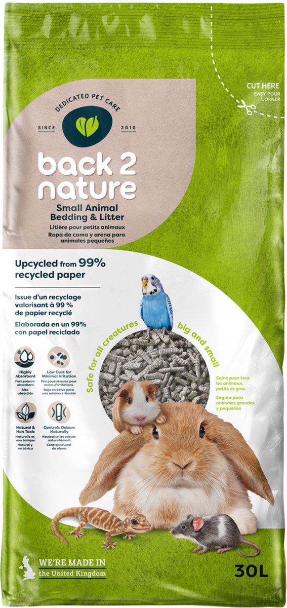 Back-2 Natural Cover Cubre reciclada