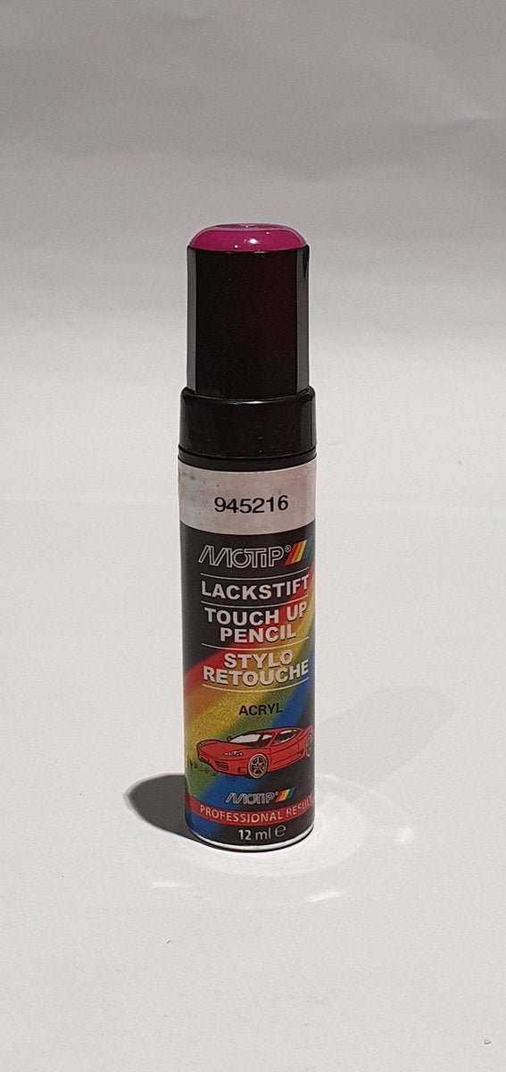 Motip - auto lakstift 945216 - roze- 12 ml - effen