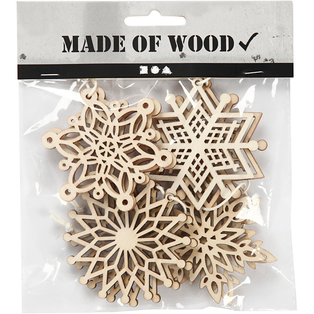 Creativ company ornaments, d 7 cm, thickness 0.3 cm, 8 pieces 1 box