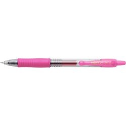 Ballpoint pen pilot bl-g2-7 pink 0.4 mm refillable