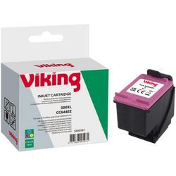 Cartuccia d'inchiostro hp cc644ee ciano magenta giallo