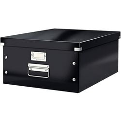 Scatola portaoggetti Leitz Click Store in cartone A3 nero