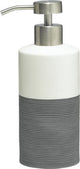 Dispenser sapone Sealskin doppio 325 ml da appoggio - grigio